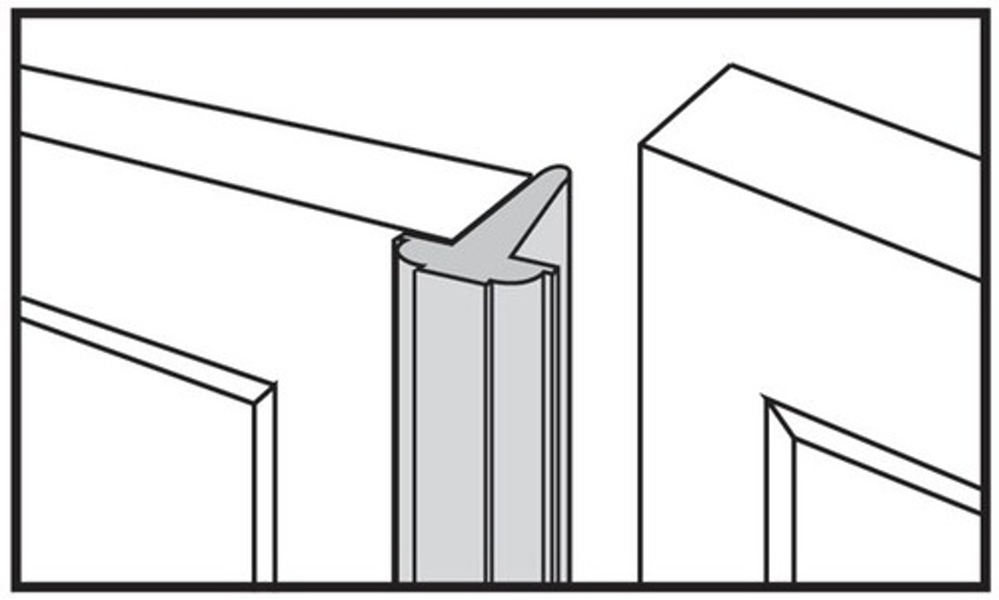 <p>Small, semi-circular molding applied to the glazing bars on cabinets and bookcases.</p>