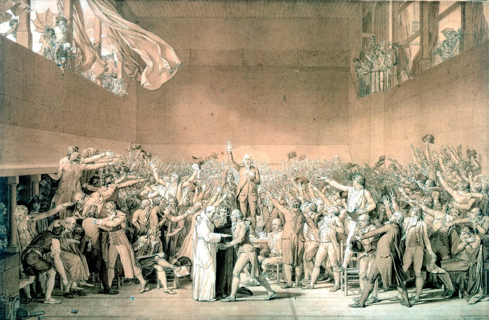 <p>Tennis Court Oath (June 20, 1789) </p>