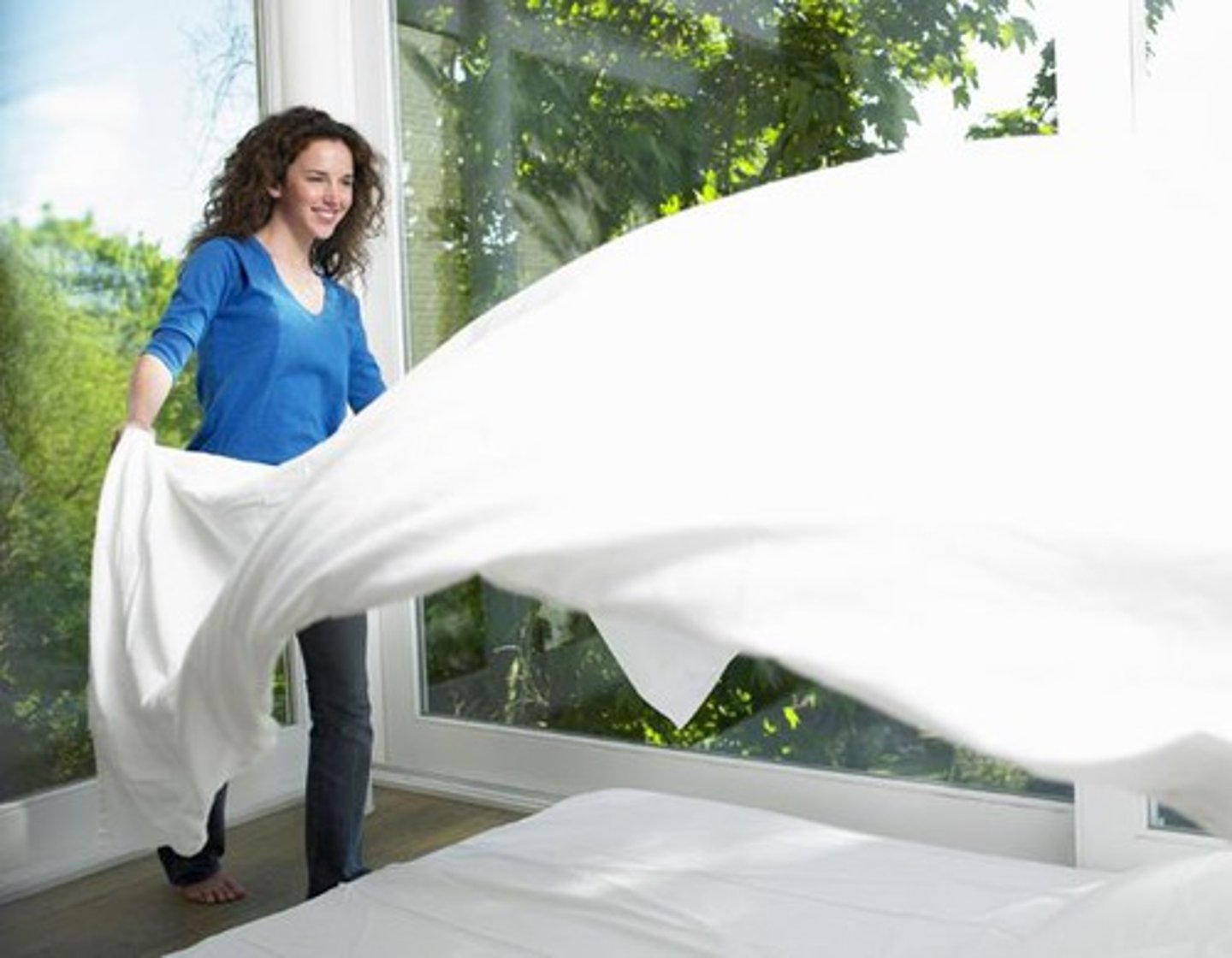 <p>a bed sheet</p>