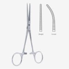 clamps blood vessels or tissue (daddy of the family)