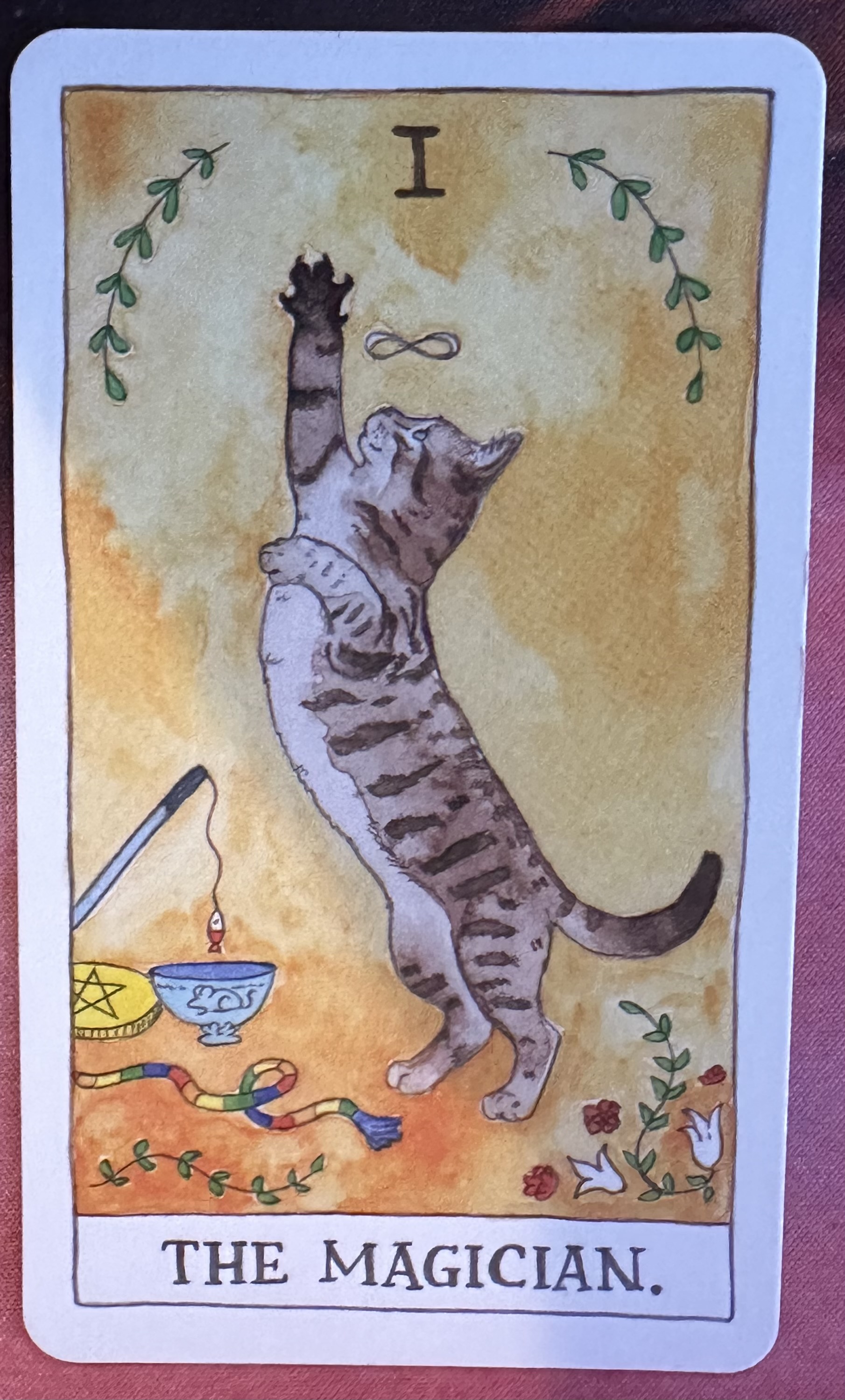 <p>The Magician (I) Upright</p>
