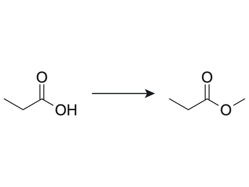 <p>not MeOH (xs), H+ catalyst, heat</p>