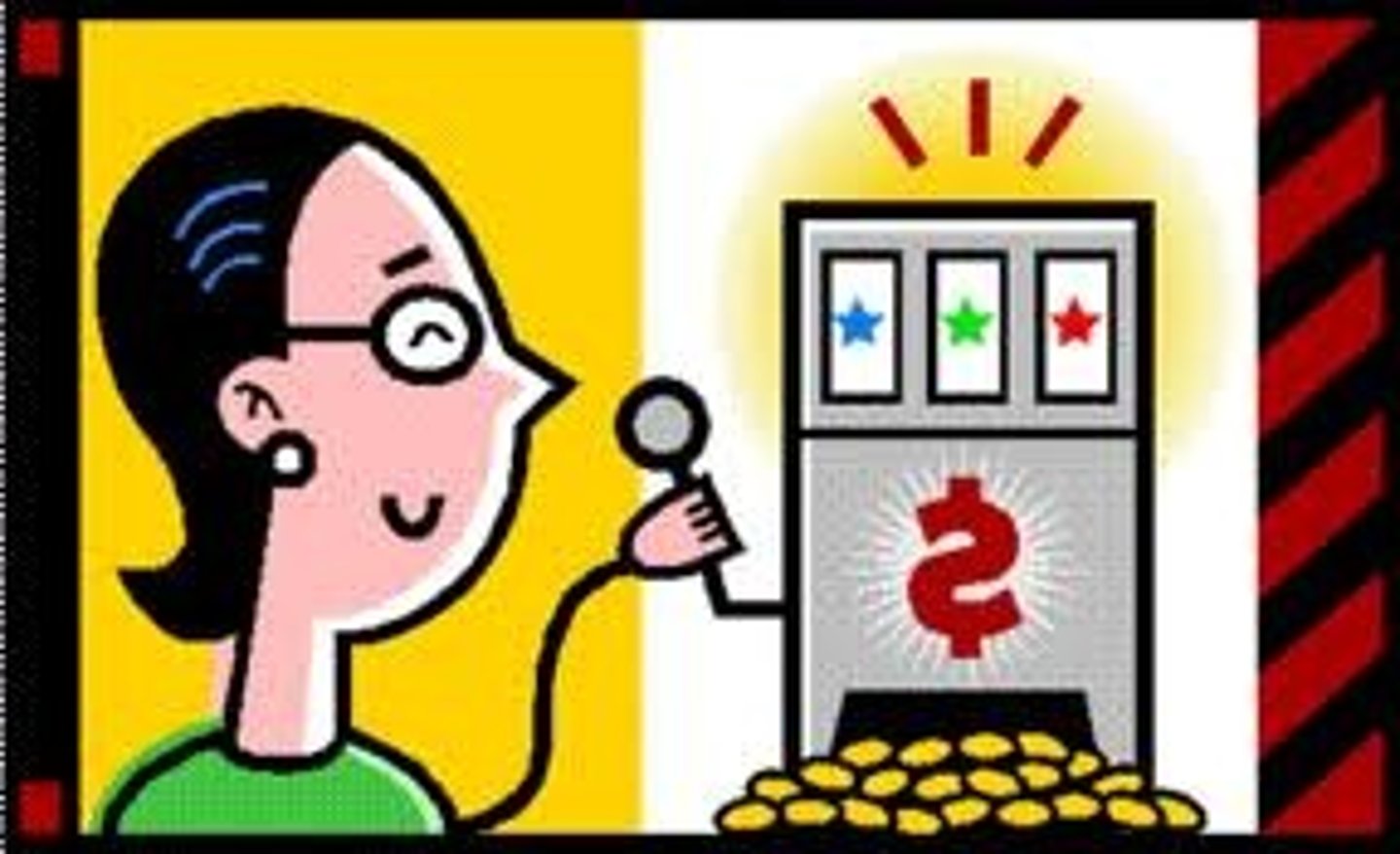 <p>cuando las cosas tienen un buen o un mal resultado sin razón aparente.</p>