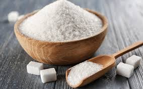 <p>The sugar</p><p>The sugar is kept on the table </p>