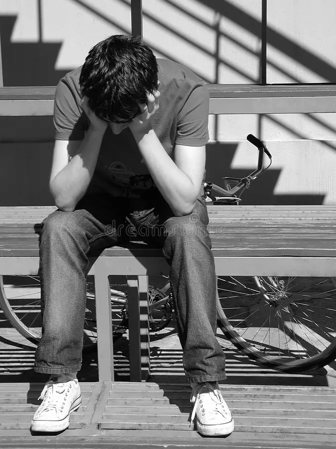 <p>Sad or sorrowful, often used to describe a feeling of unhappiness or distress. </p>