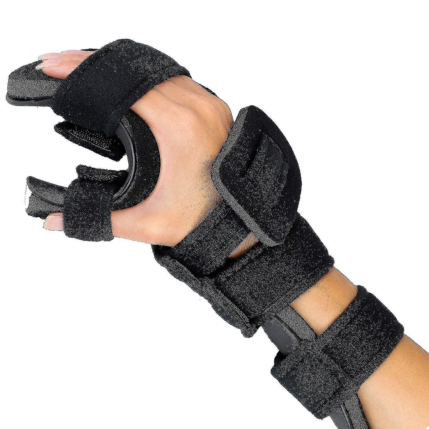 <p>- immobilizes to reduce symptoms during wrist movements like radial and ulnar deviation </p>
<p>- retard further deformity </p>
