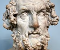 <p>Wrote the Iliad and Odyssey</p>