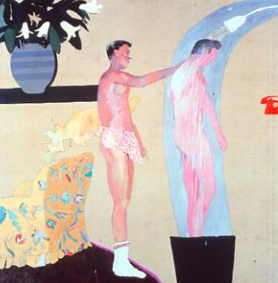 <p>‘Naam Kunstwerk’ (jaar) - kunstenaar</p>