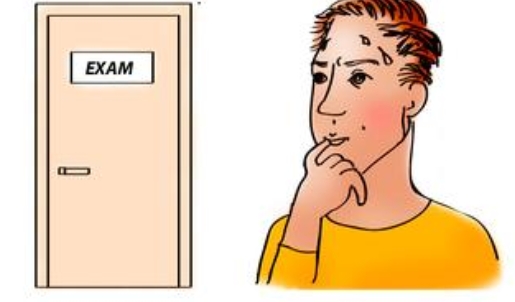 <p>Students usually feel <strong>nervous</strong> during exams</p><p><span>|ˈnɜːvəs|</span></p><p>Взволнованный</p>