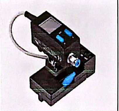 <p>Measures and displays air pressure. For monitoring pneumatic systems.</p>