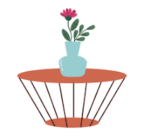 <p>I put</p><p>I put a flower on the table  </p>