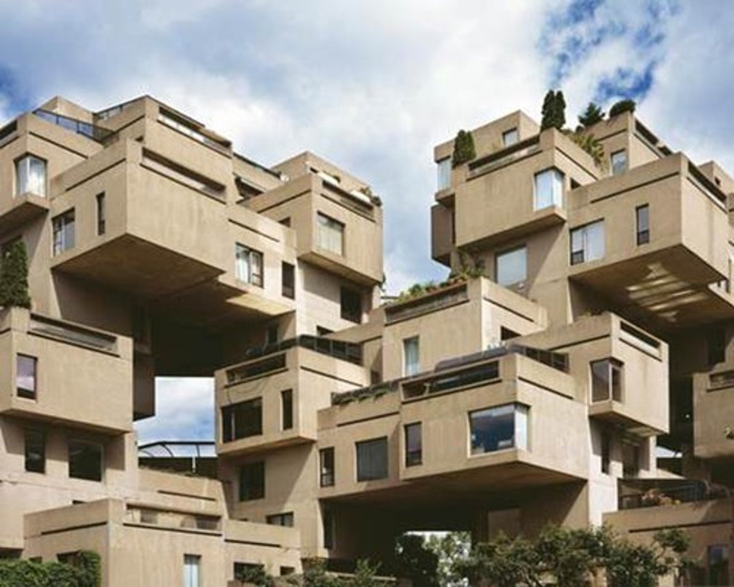 <p>A model community and housing complex in Montreal, Quebec, Canada, designed by Israeli-Canadian architect Moshe Safdie.</p>