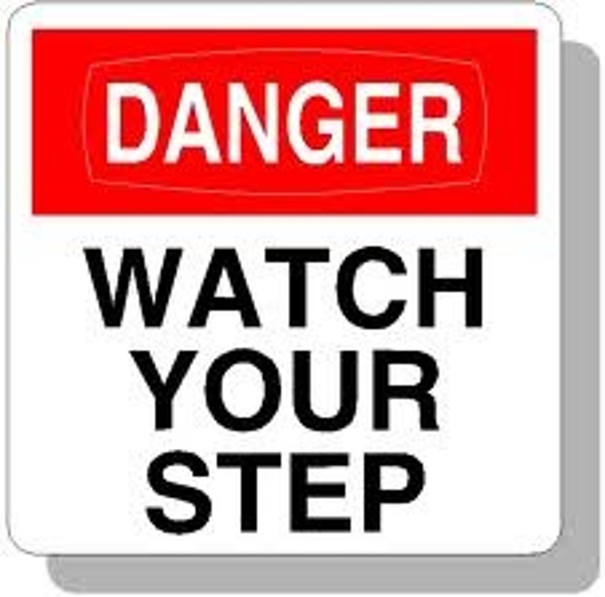 <p>careful</p>