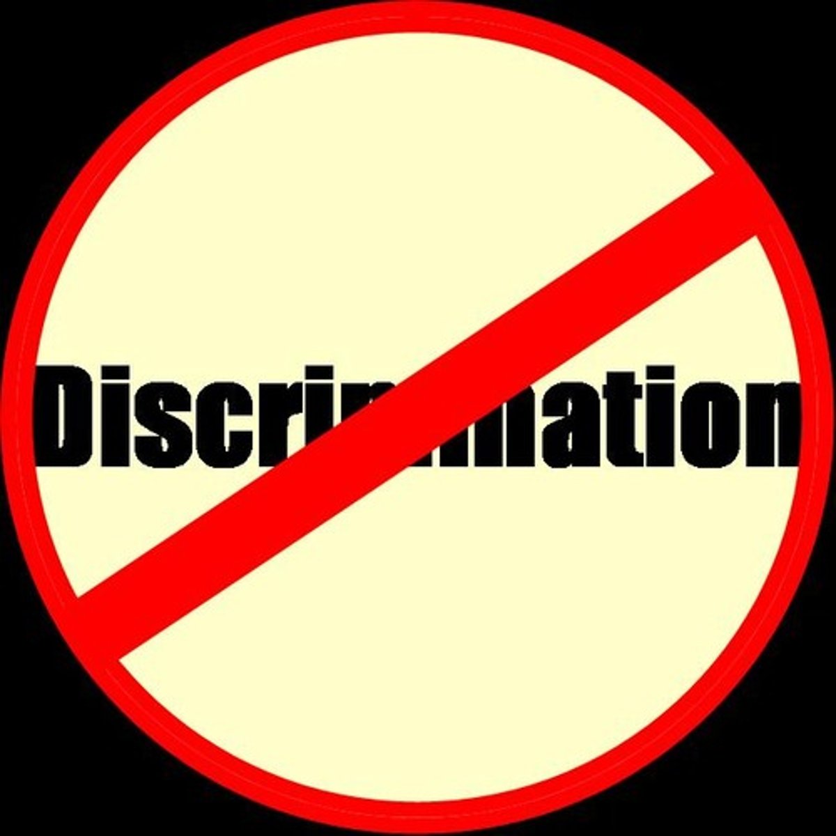<p>Behaving differently, usually unfairly, toward the members of a group.</p>