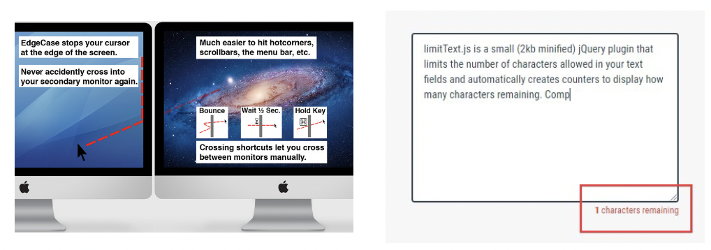 <ul><li><p>use properties of the physical world to suggest action</p></li><li><p>physical constraints can also be digital</p></li></ul><p></p>