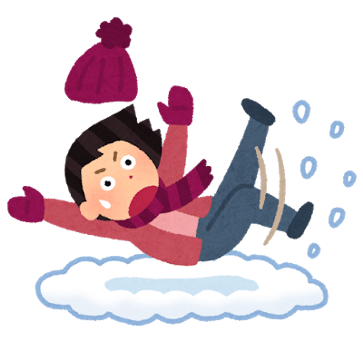 <p>すべる</p><p>trượt, trơn trượt</p><p>みちが滑りやすい</p><p>Đường dễ bị trượt ngã</p>