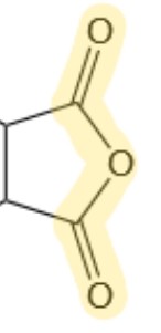 <p>   O         O<br>   2-         2-<br> - C - O - C -</p>