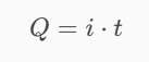 <p><span style="font-size: medium;">A lightning bolt with 6 kA strikes an object for 10 </span><span style="font-size: inherit;">μ</span><span style="font-size: medium;">s.&nbsp;How much charge is deposited on the object (mC)?</span></p>
