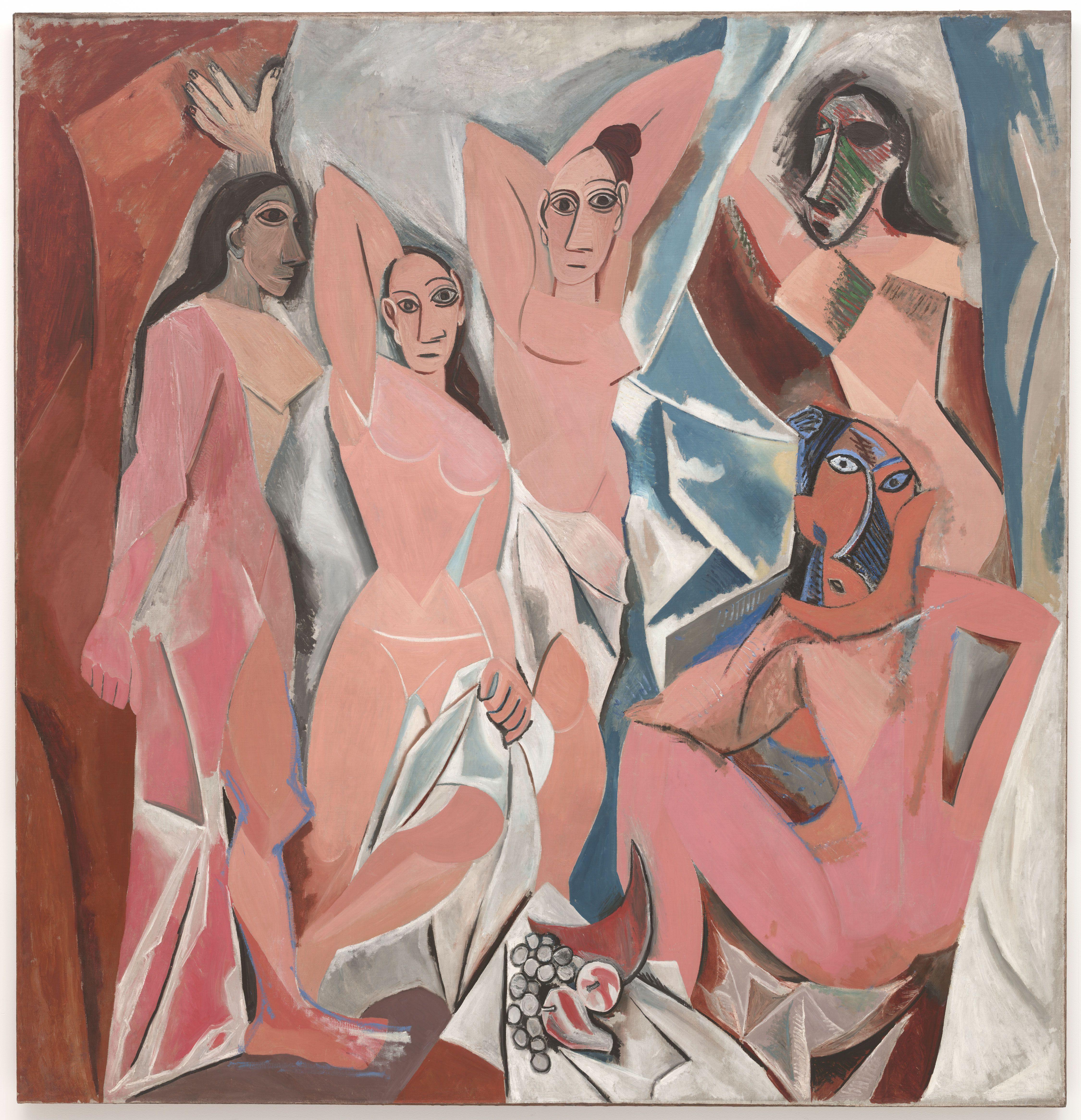<p>Les Demoiselles d’Avignon, 1907</p>