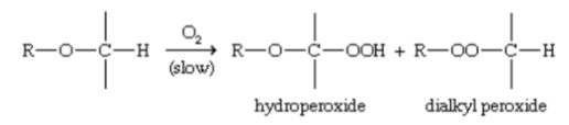 <p>what ether reaction is present? </p>