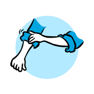 <p>aan de slag gaan</p>