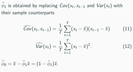 Derivation of our estimators