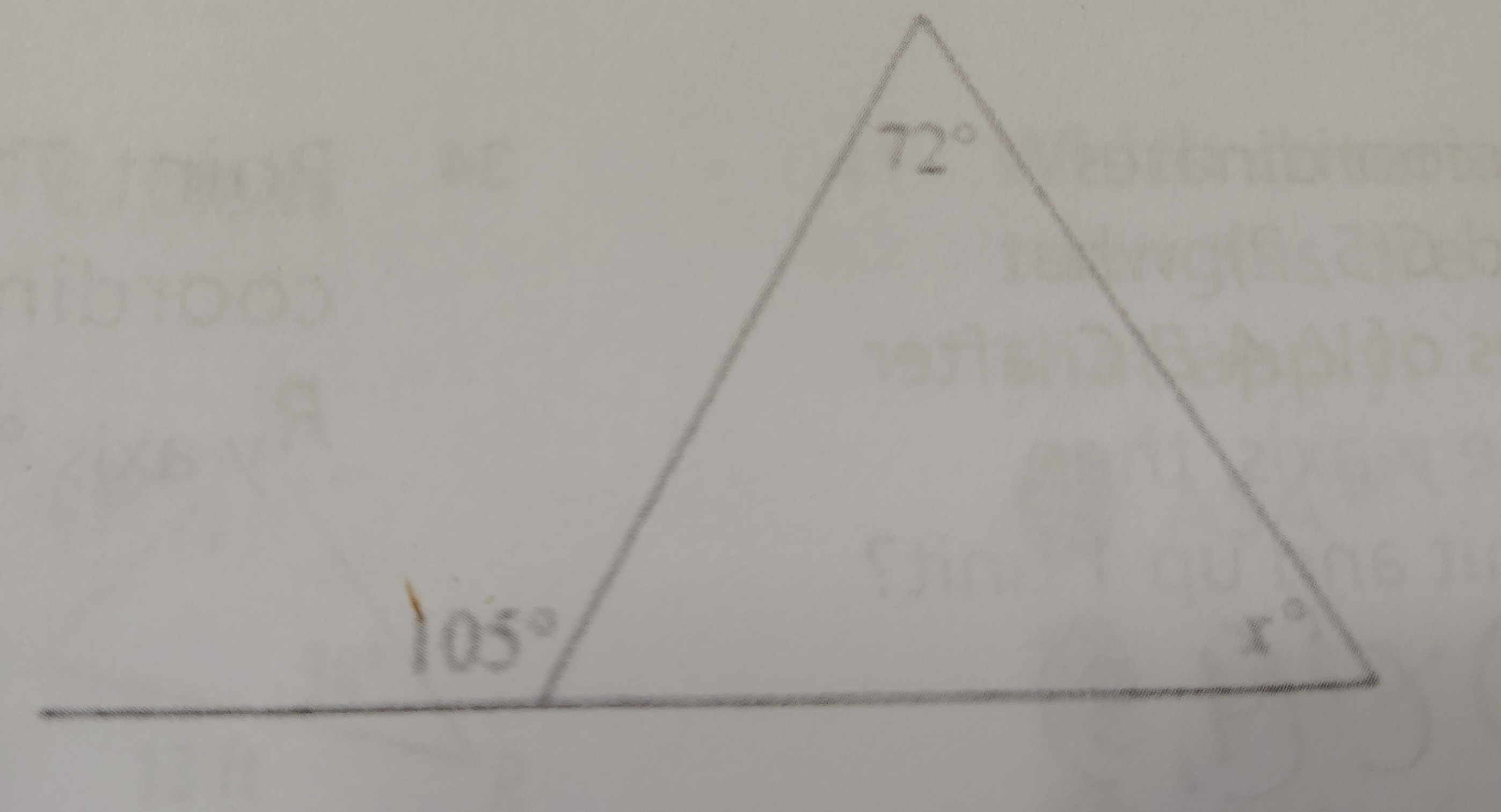 <p>Find the Value of X</p>