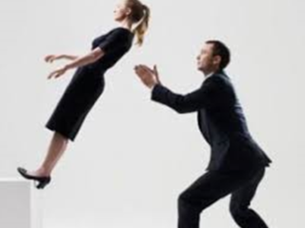 <p>to trust someone</p>