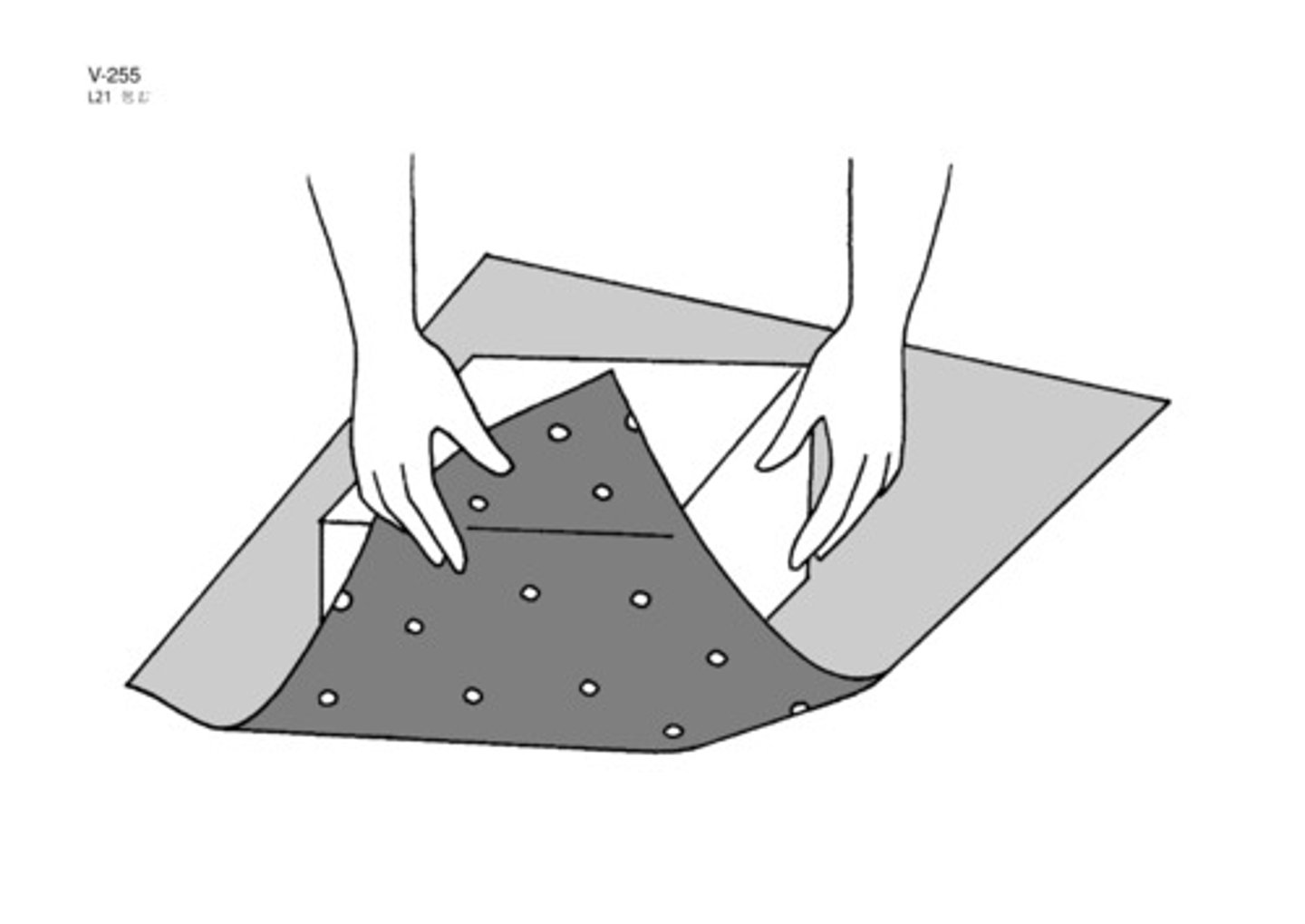 <p>to wrap; to cover</p>