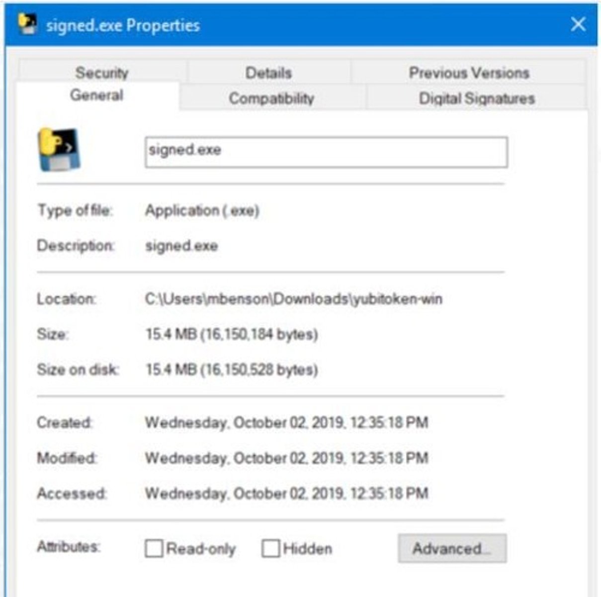 <p>Verification that data comes from a legitimate source.</p>