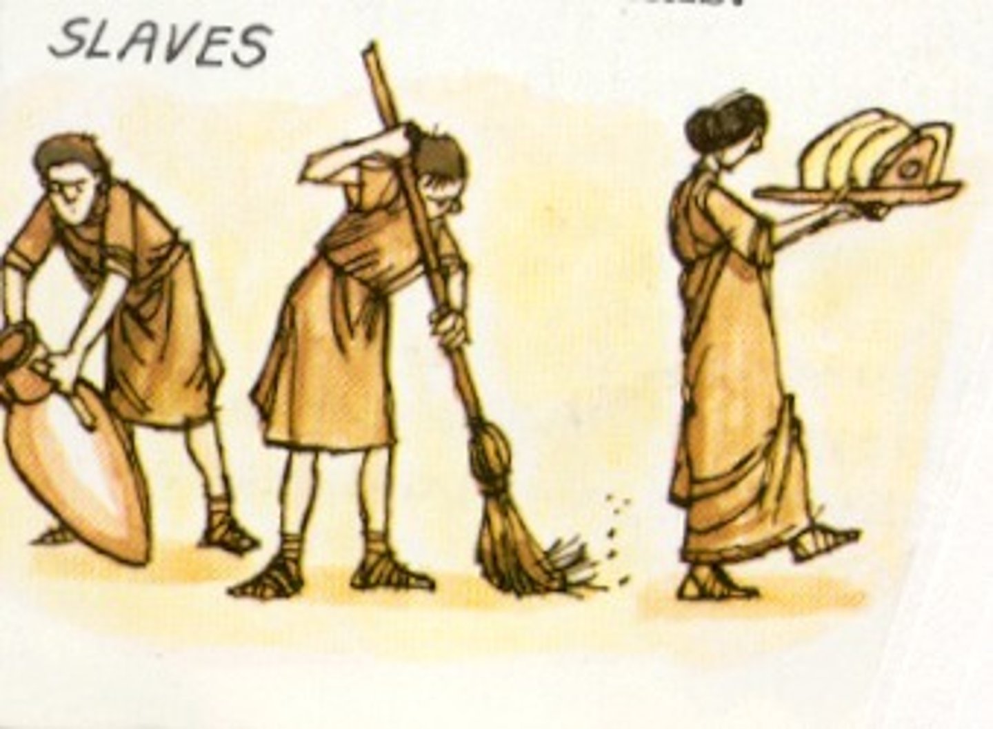 <p>A Spartan slave</p>