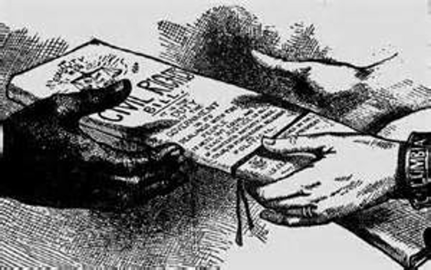 <p>Granted full citizenship to African Americans. States citizens cannot be deprived of rights without due process of the law. Guarantees equal protection under the law</p>