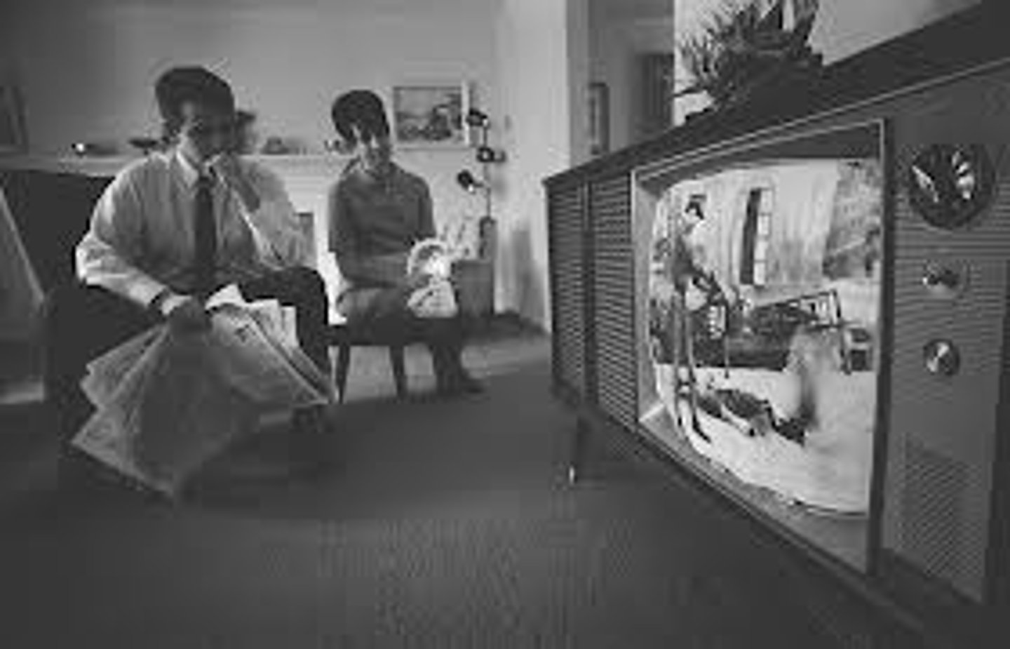 <p>the Vietnam War was the first time Americans watched a war on the evening news in their living rooms</p>
