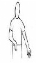 <p>Shoulder EXT, ABD, IR </p><p>Forearm - Pro </p><p>Wrist - Ulnar. extension </p><p>Fingers - Extension</p>