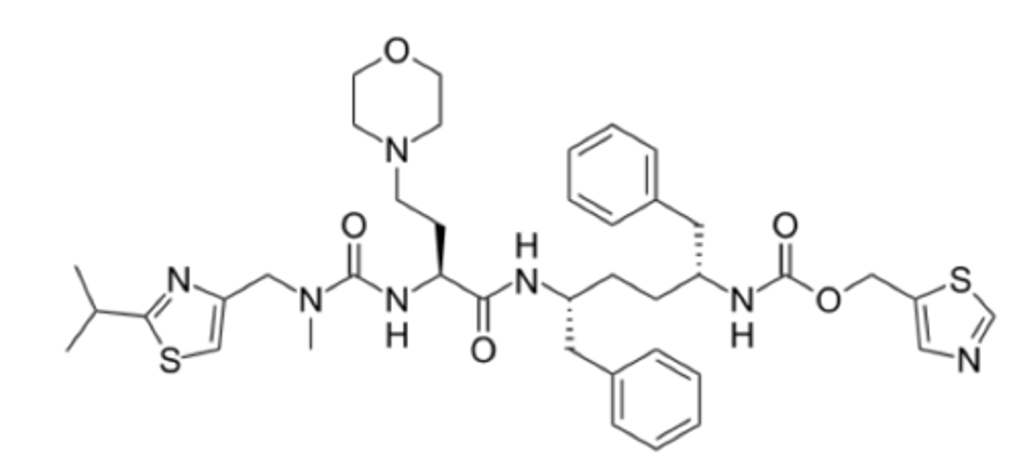 <p>potent CYP3A enzyme that acts as a antiretroviral boosting agent</p>