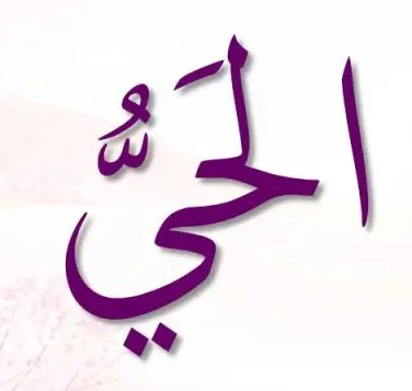 <p><span>ٱلْحَىُّ</span></p><p>Al-Hayy</p>