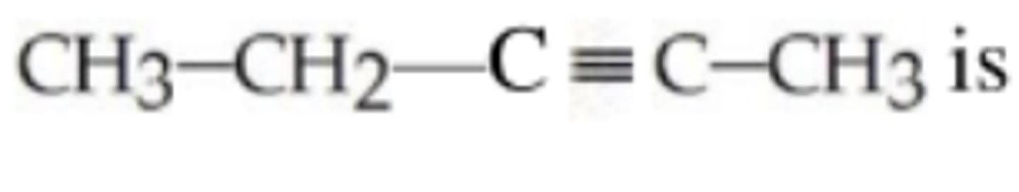 <p>2-pentyne</p>