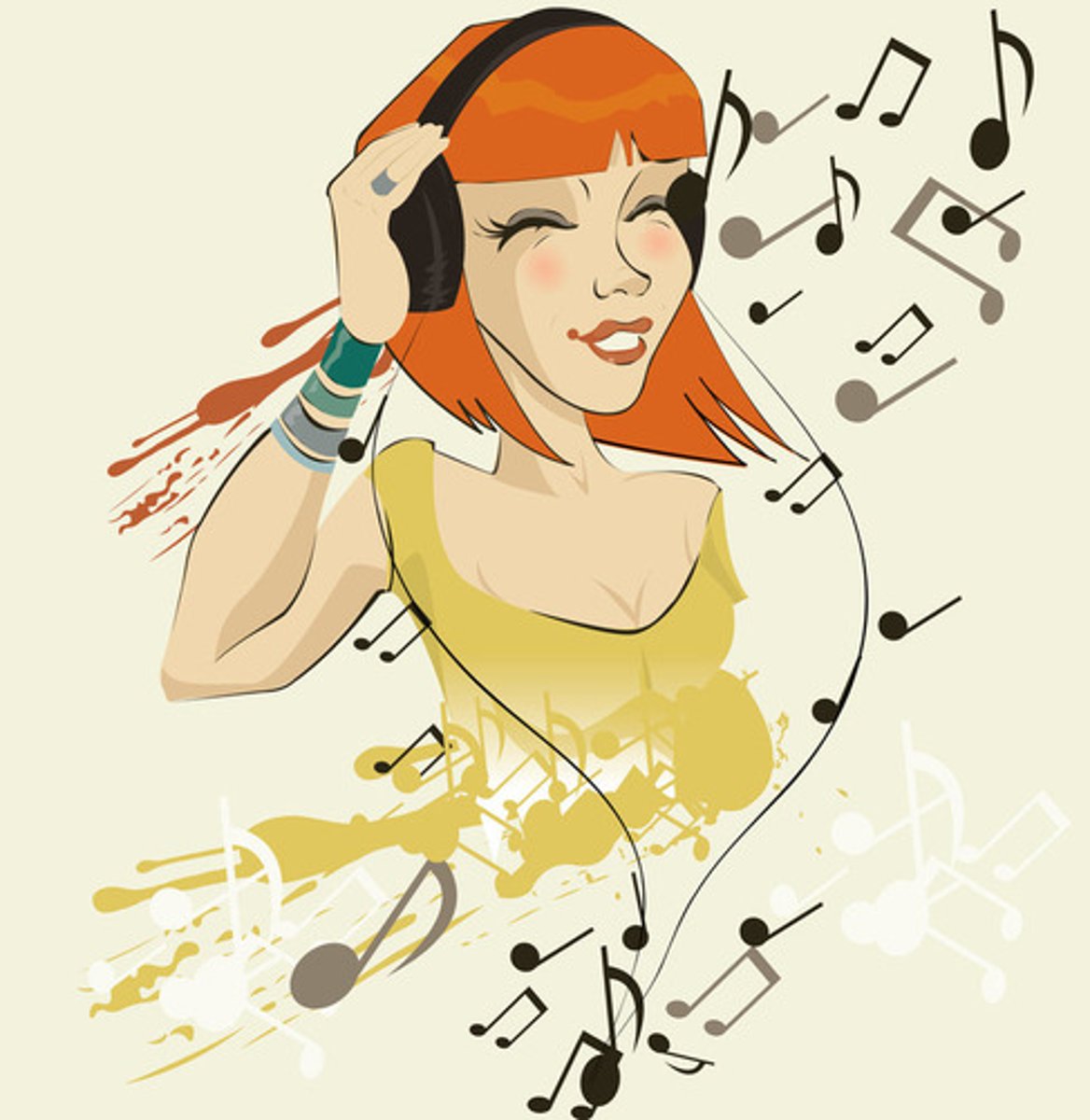 <p>to listen to music</p>