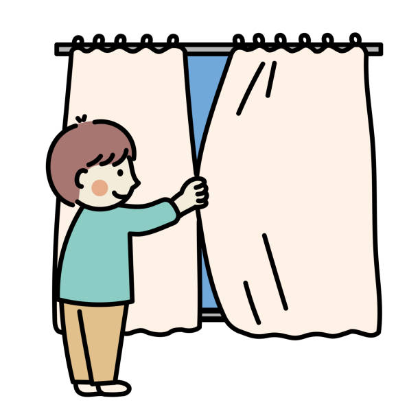 <p>Close the curtains (v.phr)</p>