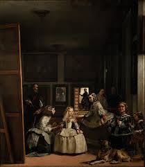 <p>Una famosa pintura de Diego Velázquez que rompe con las costumbres de la época (1<span style="font-family: Gisha, sans-serif;">656)</span>.</p><p><span>·</span><span style="font-family: &quot;Times New Roman&quot;; line-height: normal; font-size: 7pt;">&nbsp;&nbsp;&nbsp;&nbsp;&nbsp;&nbsp; </span><span style="font-family: Gisha, sans-serif;">La princesa Margarita</span></p><p class="MsoListParagraphCxSpMiddle"><span>·</span><span style="font-family: &quot;Times New Roman&quot;; line-height: normal; font-size: 7pt;">&nbsp;&nbsp;&nbsp;&nbsp;&nbsp;&nbsp; </span><span style="font-family: Gisha, sans-serif;">Dos meninas</span></p><p class="MsoListParagraphCxSpMiddle"><span>·</span><span style="font-family: &quot;Times New Roman&quot;; line-height: normal; font-size: 7pt;">&nbsp;&nbsp;&nbsp;&nbsp;&nbsp;&nbsp; </span><span style="font-family: Gisha, sans-serif;">El pintor Velázquez</span></p><p class="MsoListParagraphCxSpMiddle"><span>·</span><span style="font-family: &quot;Times New Roman&quot;; line-height: normal; font-size: 7pt;">&nbsp;&nbsp;&nbsp;&nbsp;&nbsp;&nbsp; </span><span style="font-family: Gisha, sans-serif;">Espejo con los reyes</span></p><p class="MsoListParagraphCxSpMiddle"><span>·</span><span style="font-family: &quot;Times New Roman&quot;; line-height: normal; font-size: 7pt;">&nbsp;&nbsp;&nbsp;&nbsp;&nbsp;&nbsp; </span><span style="font-family: Gisha, sans-serif;">Rompe todas las costumbres de la época.</span></p><p class="MsoListParagraphCxSpMiddle"><span>·</span><span style="font-family: &quot;Times New Roman&quot;; line-height: normal; font-size: 7pt;">&nbsp;&nbsp;&nbsp;&nbsp;&nbsp;&nbsp; </span><span style="font-family: Gisha, sans-serif;">Normalmente, son retratos (simples).</span></p><p class="MsoListParagraphCxSpMiddle"><span>·</span><span style="font-family: &quot;Times New Roman&quot;; line-height: normal; font-size: 7pt;">&nbsp;&nbsp;&nbsp;&nbsp;&nbsp;&nbsp; </span><span style="font-family: Gisha, sans-serif;">Incluyen personas no importantes.</span></p><p class="MsoListParagraphCxSpLast"><span>·</span><span style="font-family: &quot;Times New Roman&quot;; line-height: normal; font-size: 7pt;">&nbsp;&nbsp;&nbsp;&nbsp;&nbsp;&nbsp; </span><span style="font-family: Gisha, sans-serif;">Muy moderno.</span></p>