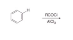 <p>Friedel-Crafts alkylation—-Replacement of H by RCO</p>
