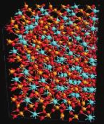 <p>They have a lattice structure in a regular pattern by strong bonds </p><p>which makes them stiff and rigid </p>