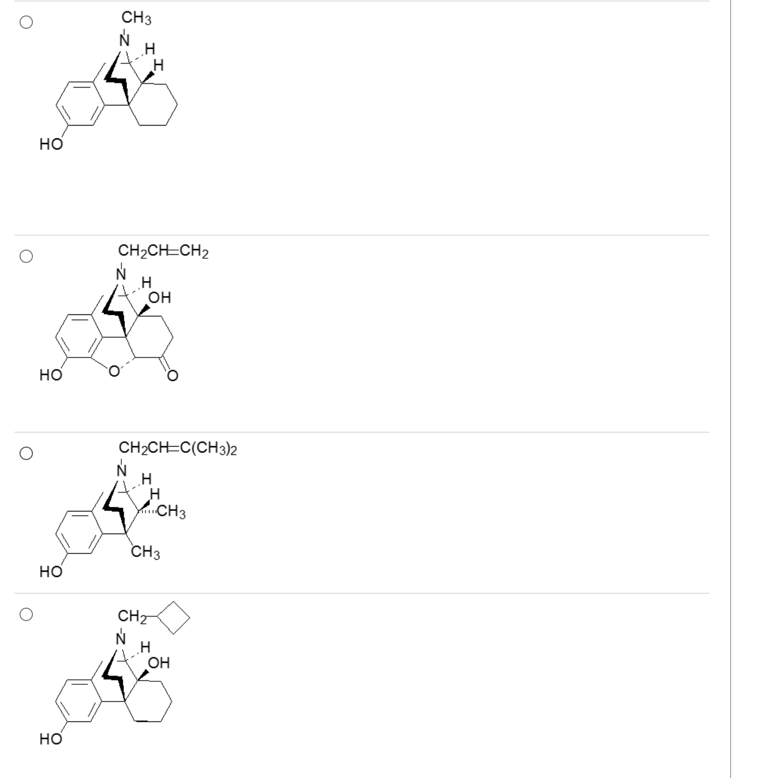 <p>What drug is a mu, kappa, and delta antagonsist?</p>