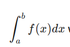 <p><strong><span>∫</span></strong><sup><span> </span></sup><sub><span>a</span></sub><sup><span>b </span></sup><span>f(x)dx will find the___</span></p>
