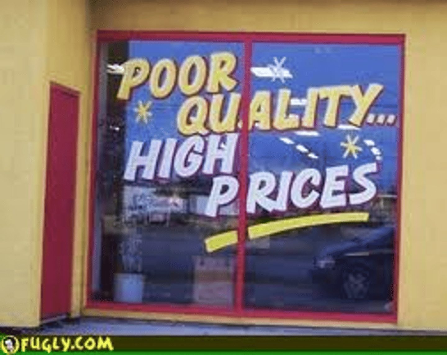 <p>Algo de mala calidad</p>