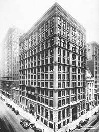 <p>The Chicago Frame Architect(s): William Le Baron Jenney Date: 1885 Enlarged by adding 2 floors after design (1891) The intent of obtaining “a large number of small offices provided with the abundance of light…” Palazzo plan Five criteria for being considered “skyscraper” building type: 1. Structural system must be self-supporting 2. the load of brick and stone enclosure must be carried by the frame structure 3. strong enough to against the wind 4.if necessary, the enclosure system can start from the 2nd floor 5. the thickness of the wall has to be consistent</p>