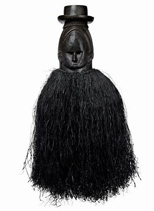 <p>When: 1880-86 (19th Century Africa) Where: Sierra Leone Who: Mende Culture Extra Facts: Mask made for women/intelligent/supposed to stay quiet</p>