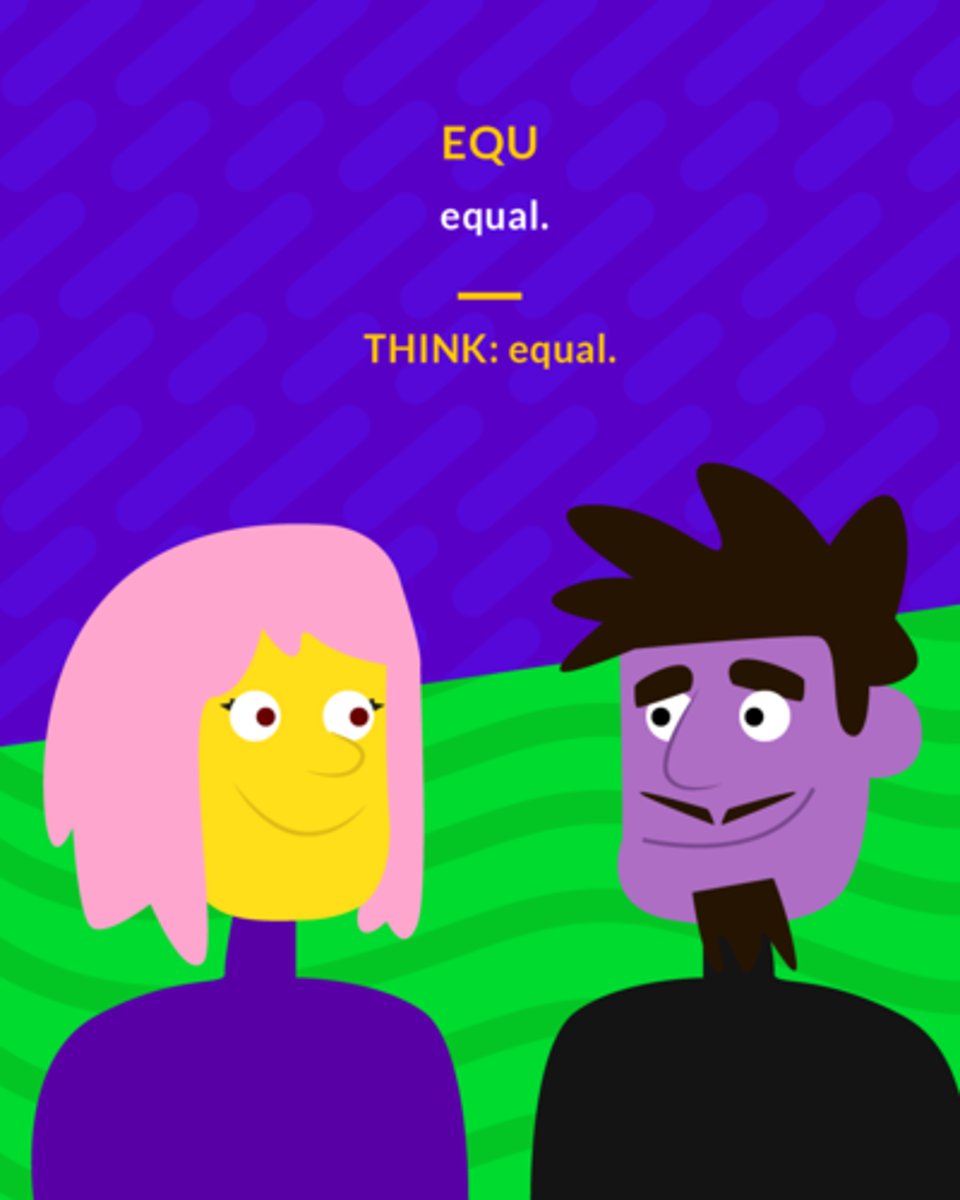 <p>equal</p>