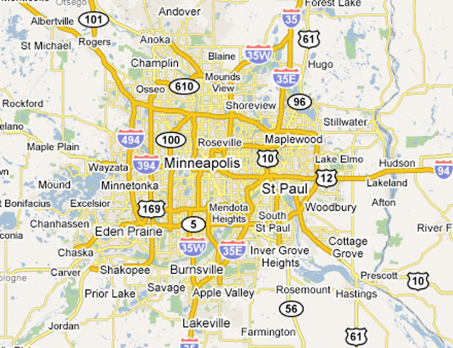 <p>a major population center made up of a large city and the smaller suburbs and towns that surround it</p>