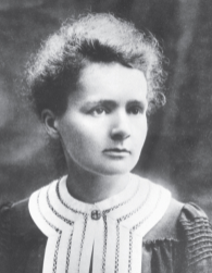 <p>First woman to recieve a Nobel Prize and discovered, created treatment for, and died of radioactivity</p>